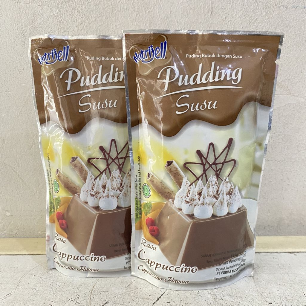 

Nutrijell PUDDING susu rasa CAPPUCCINO 145 gram | nutrijell pudding cappucino | puding capucino