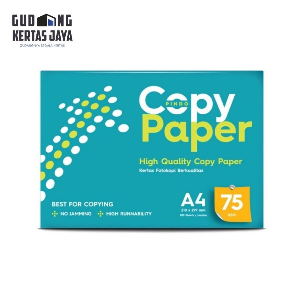 

Copy Paper Kertas Fotocopy HVS A4 75 GSM 1Rim
