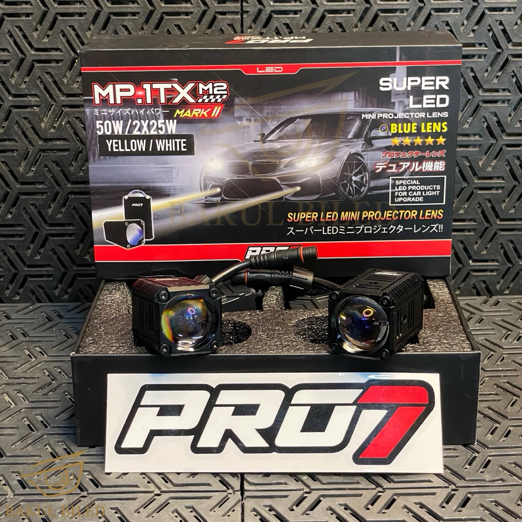 MINI PROJIE PRO7 | MINI LASER PRO7 MP.1TX M2 Mark II  | MINI LASER 2x25W=50W | Minilaser PRO7