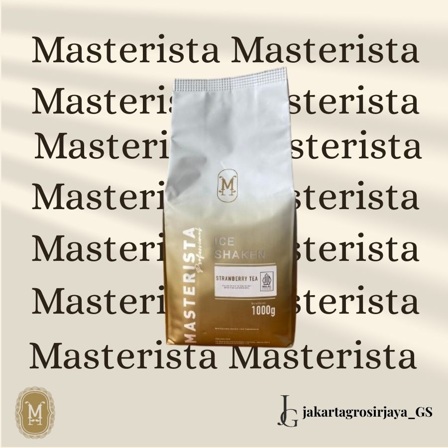 

Bubuk Minuman Masterista Strawberry Tea 1kg / Bubuk Minuman Rasa Strawberry / Bubuk Strawberry Tea