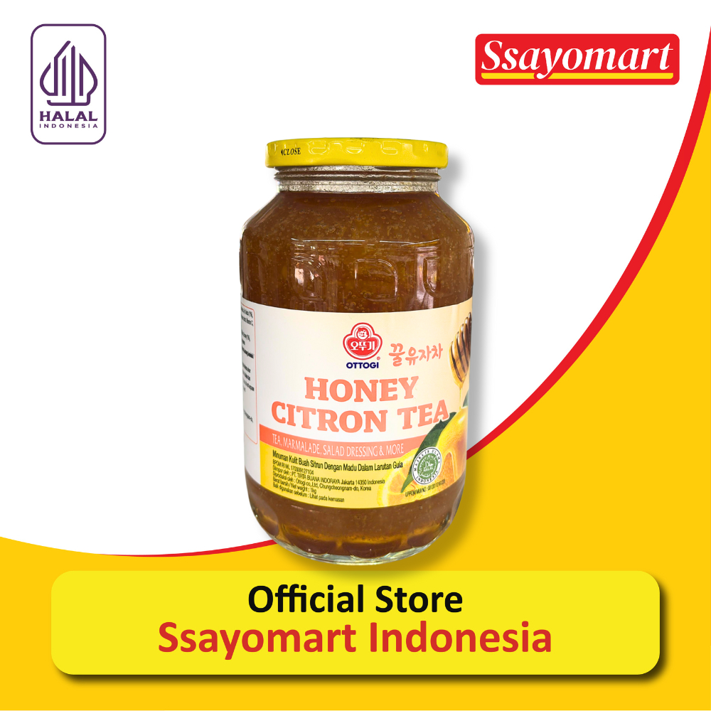 

OTTOGI Honey Citron Tea 1KG / Teh Jeruk Madu Asli Korea
