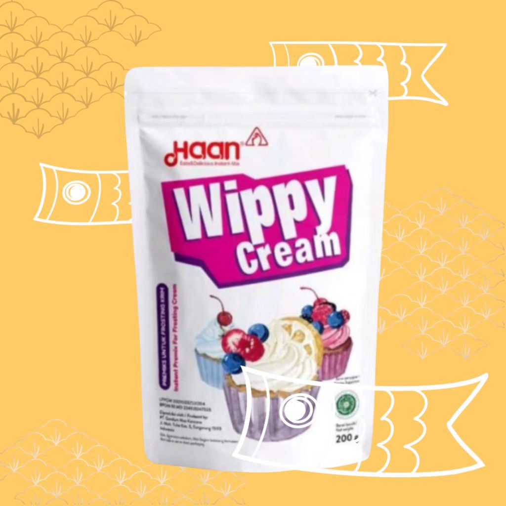 

HAAN Wippy Cream Pouch 400g, 200g