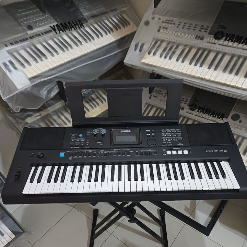 YAMAHA PSR E473 / YAMAHA PSR E-473 Keyboard KONDISI Second Like New