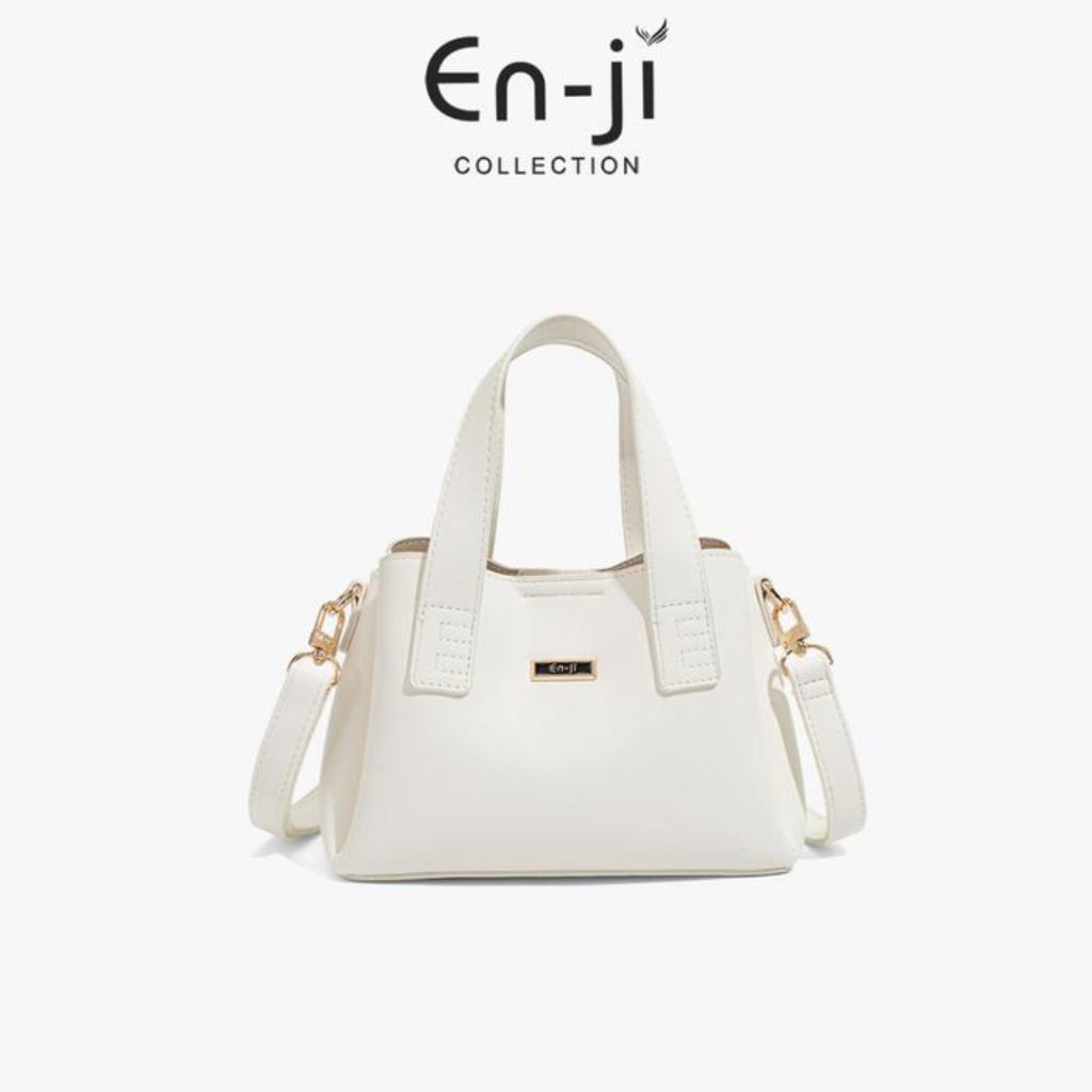 Enji En-ji Gumju Handbag Tas Tangan PU Leather Wanita