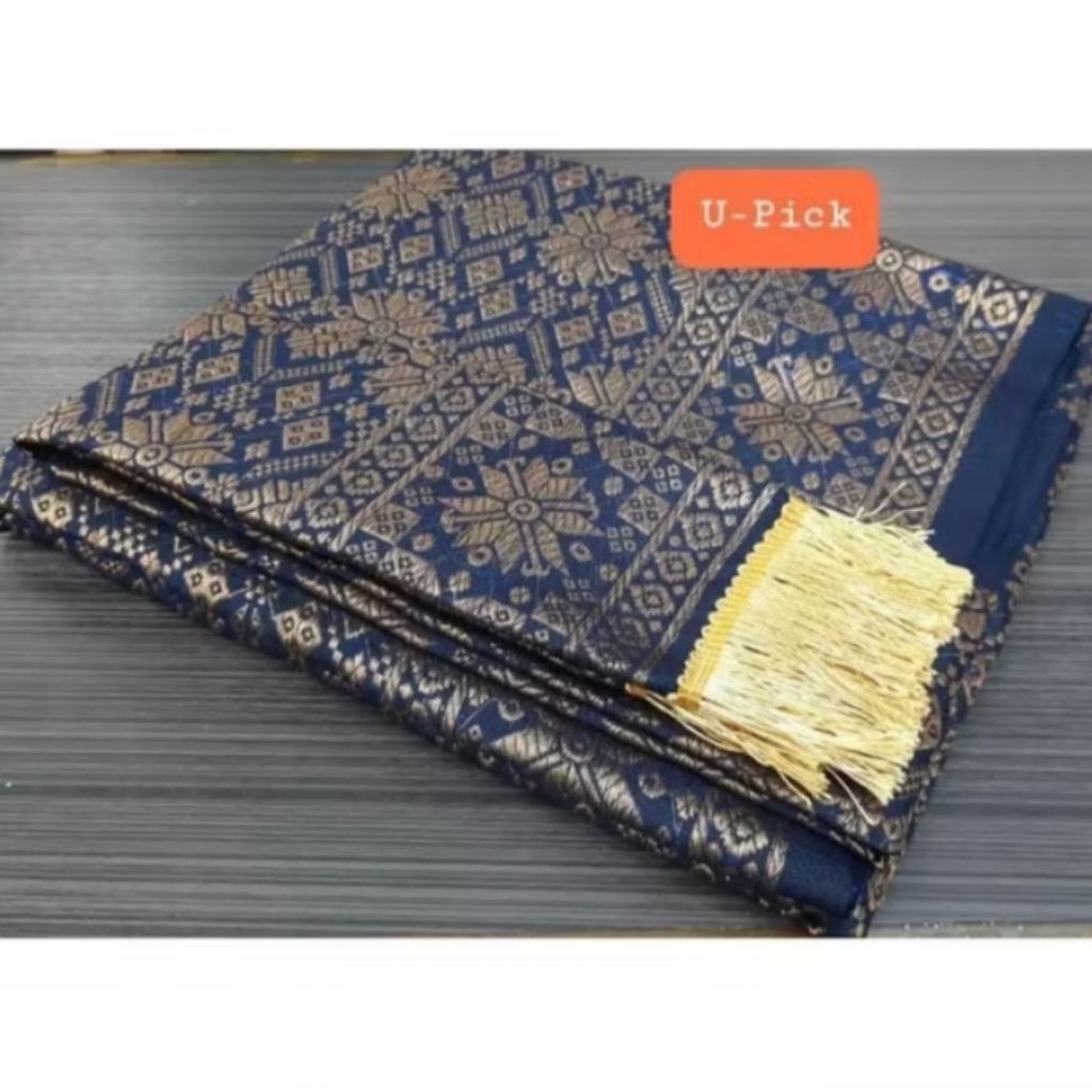 rok lilit songket selendang/rok selendang free selendang