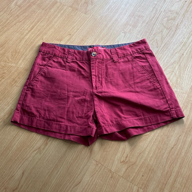 Hotpants D55 red maroon merah chino chinos polos Celana Pendek celpen Short mini length tropical Cew