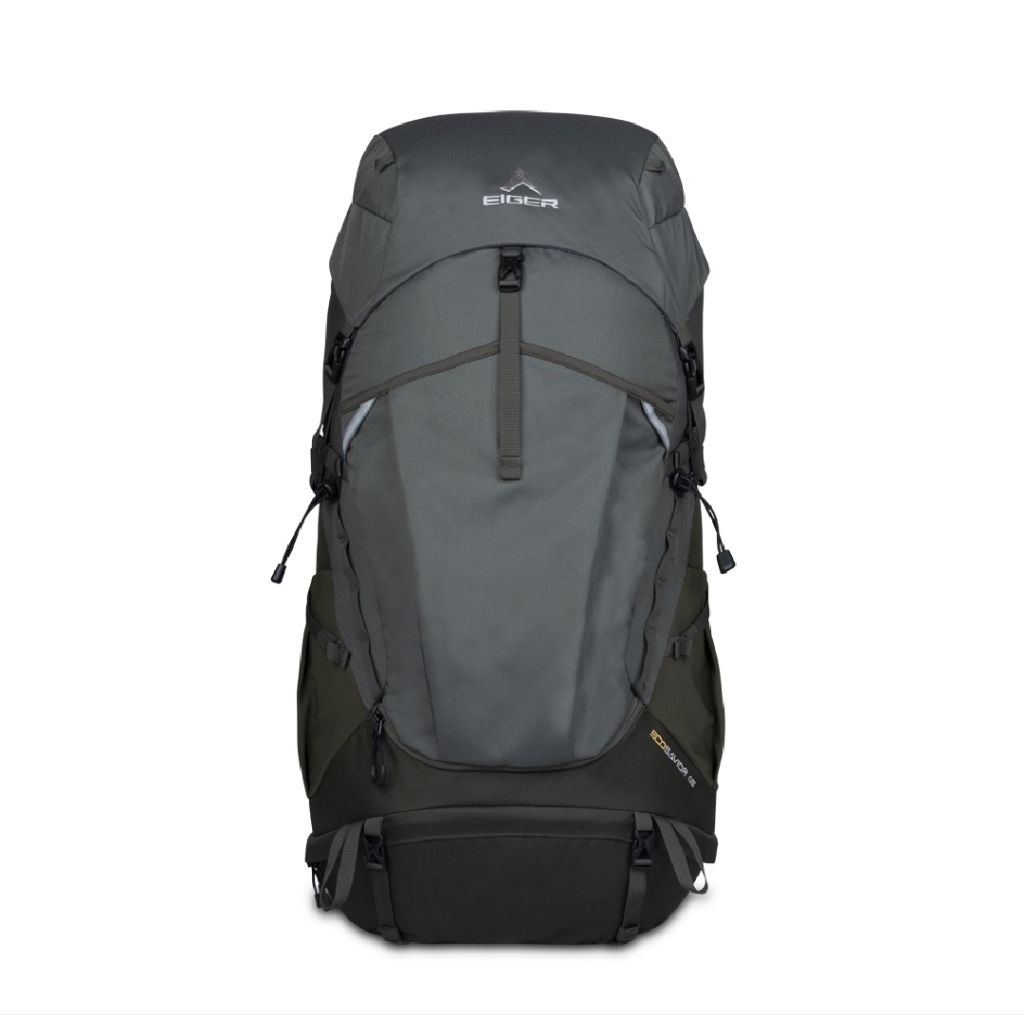 Tas Keril EIGER89 Ecosavior 45L Tas Carrier Pendaki Gunung Traveling Backpack Daypack