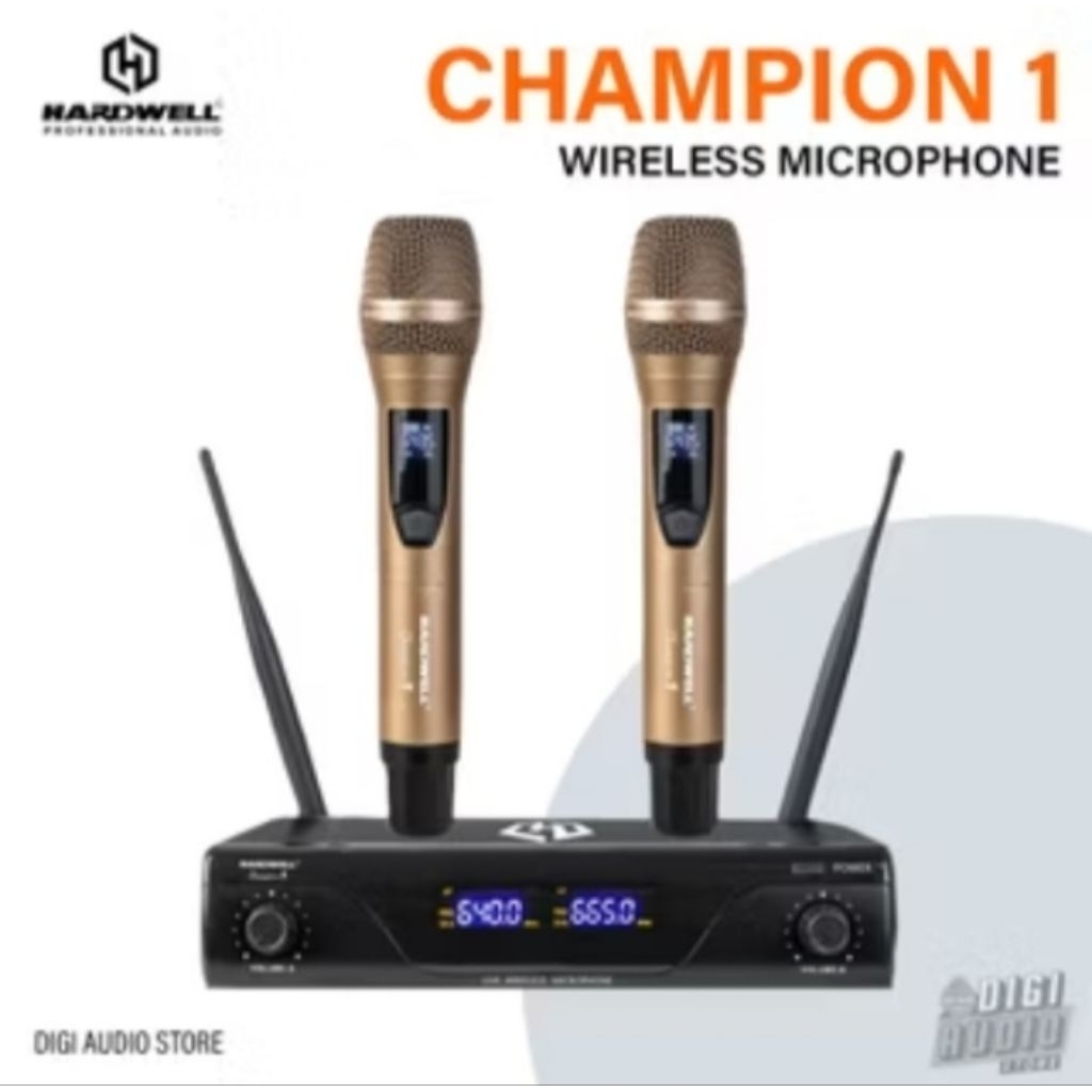 Mic Wireless Professional Hardwell Champion 1