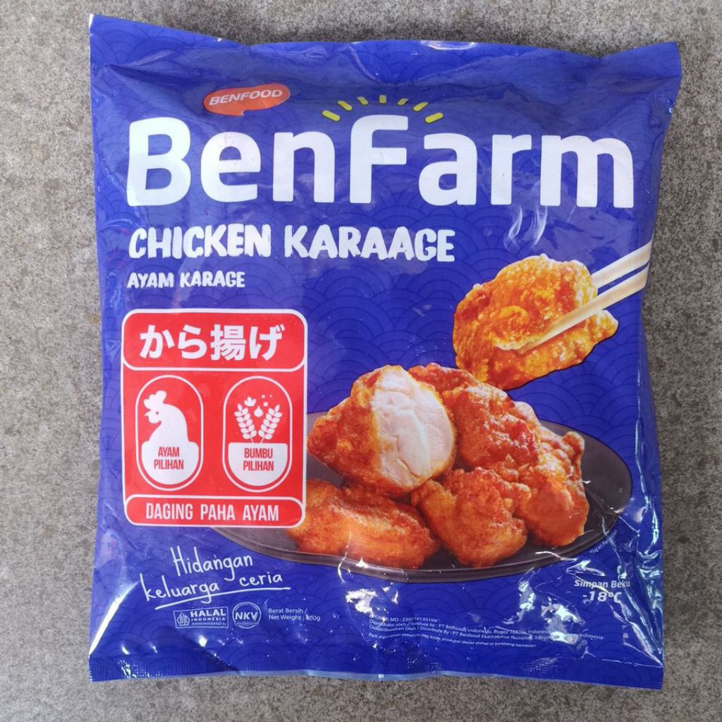 

Benfarm Chicken Karaage 400 gram