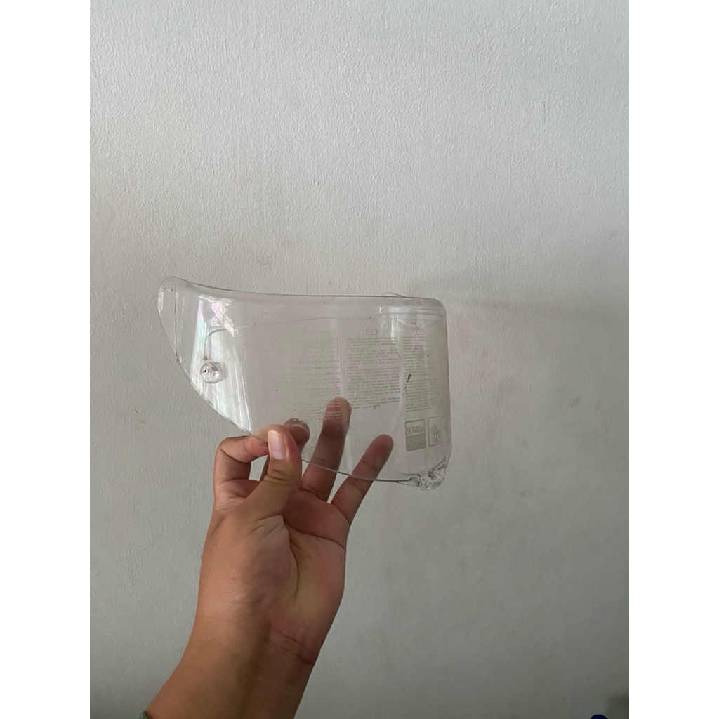 visor clear agv pista