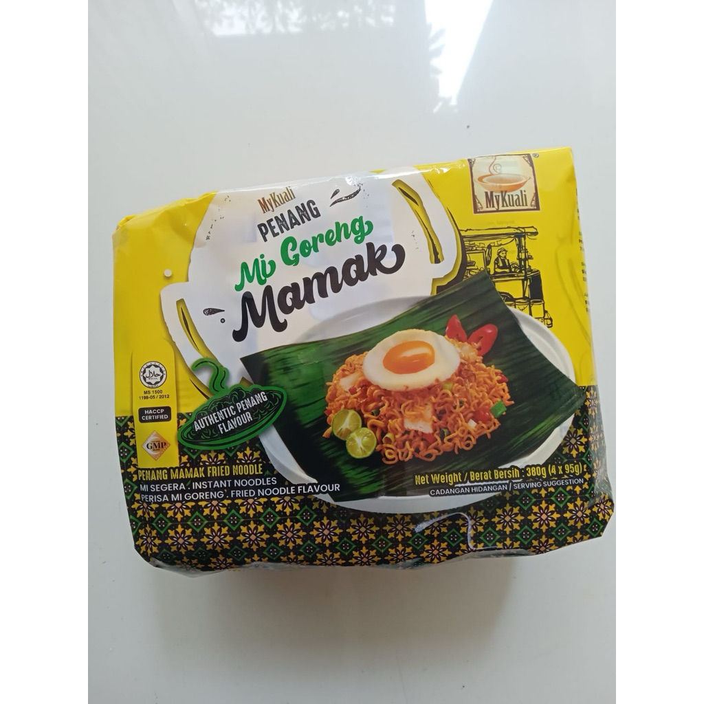 

Penang Mie Goreng Mamak (4x95 gr) Mykuali