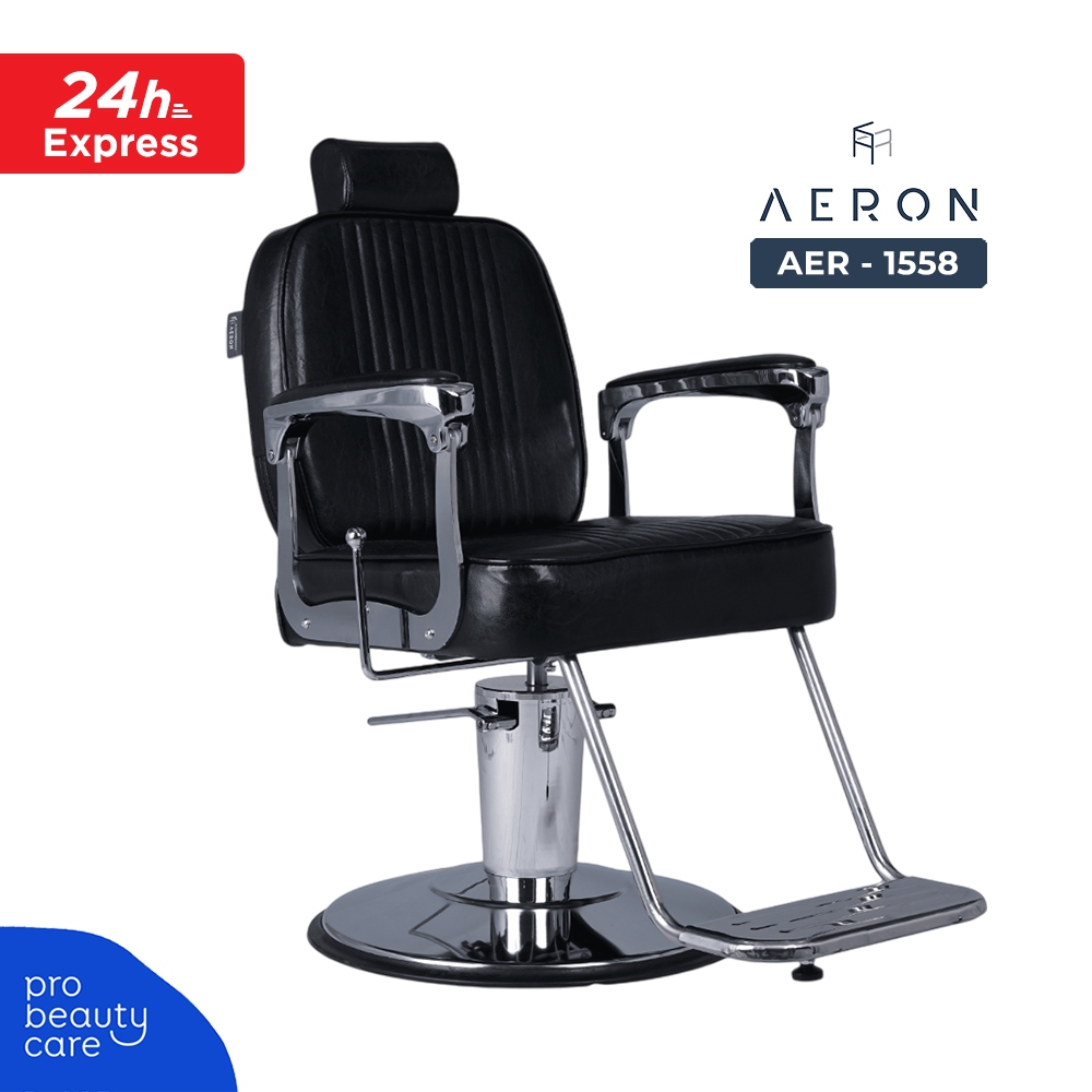 AERON - Kursi Barber Hidrolik AER-1558 Barbershop Chair