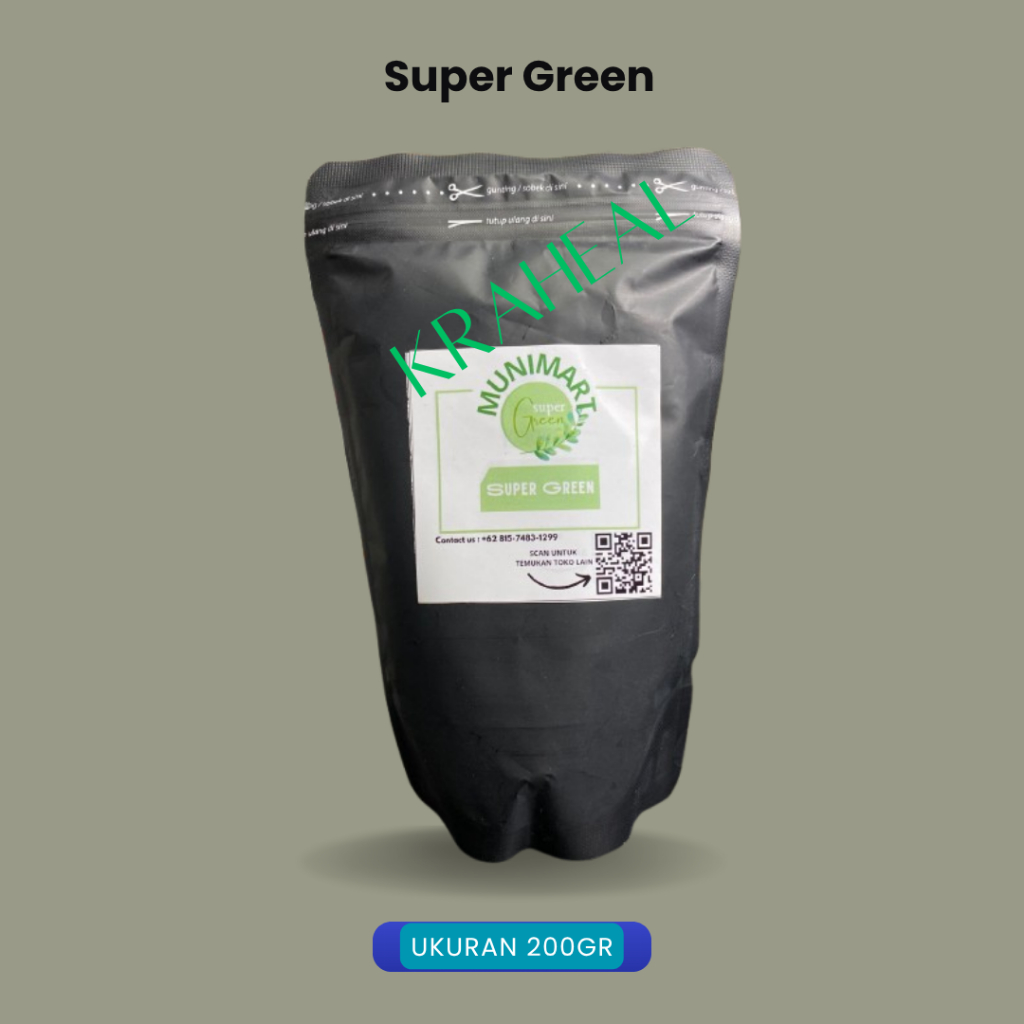 

Bubukk alamii hijau ngopi bersantai jamu 200gramss