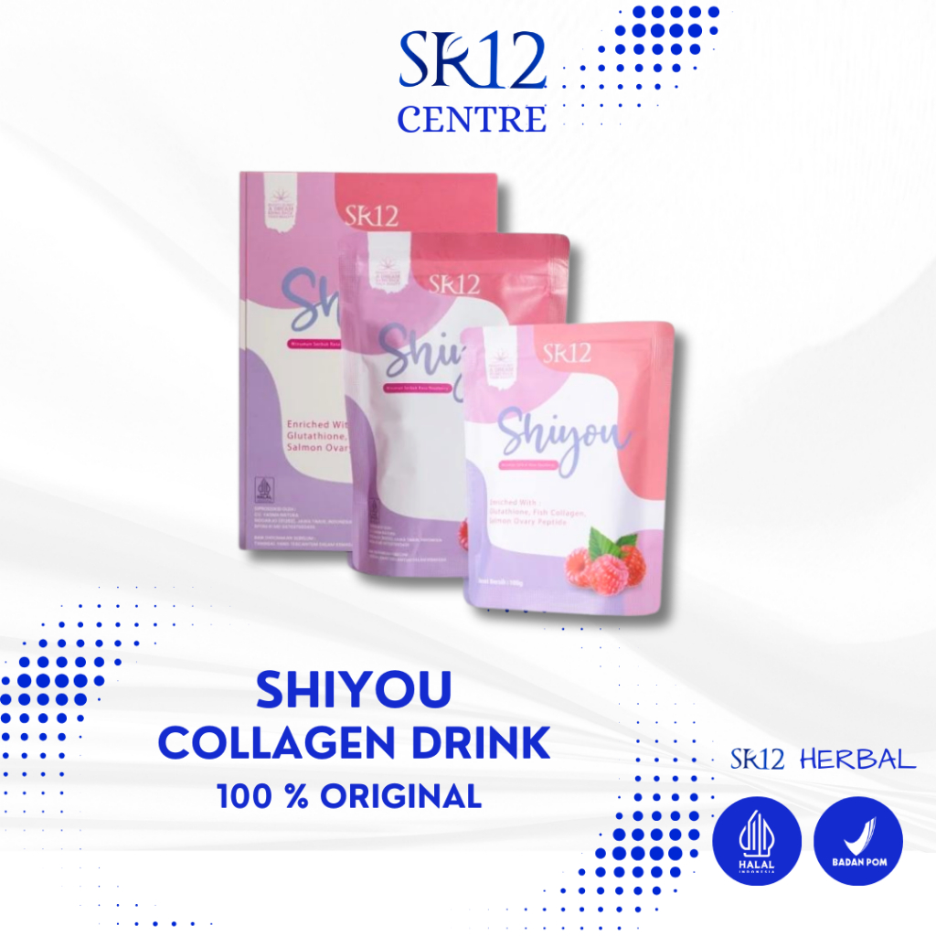 

SR12 Shiyou Minuman Collagen Mencerahkan Memutihkan dan Membuat Kulit Sehat