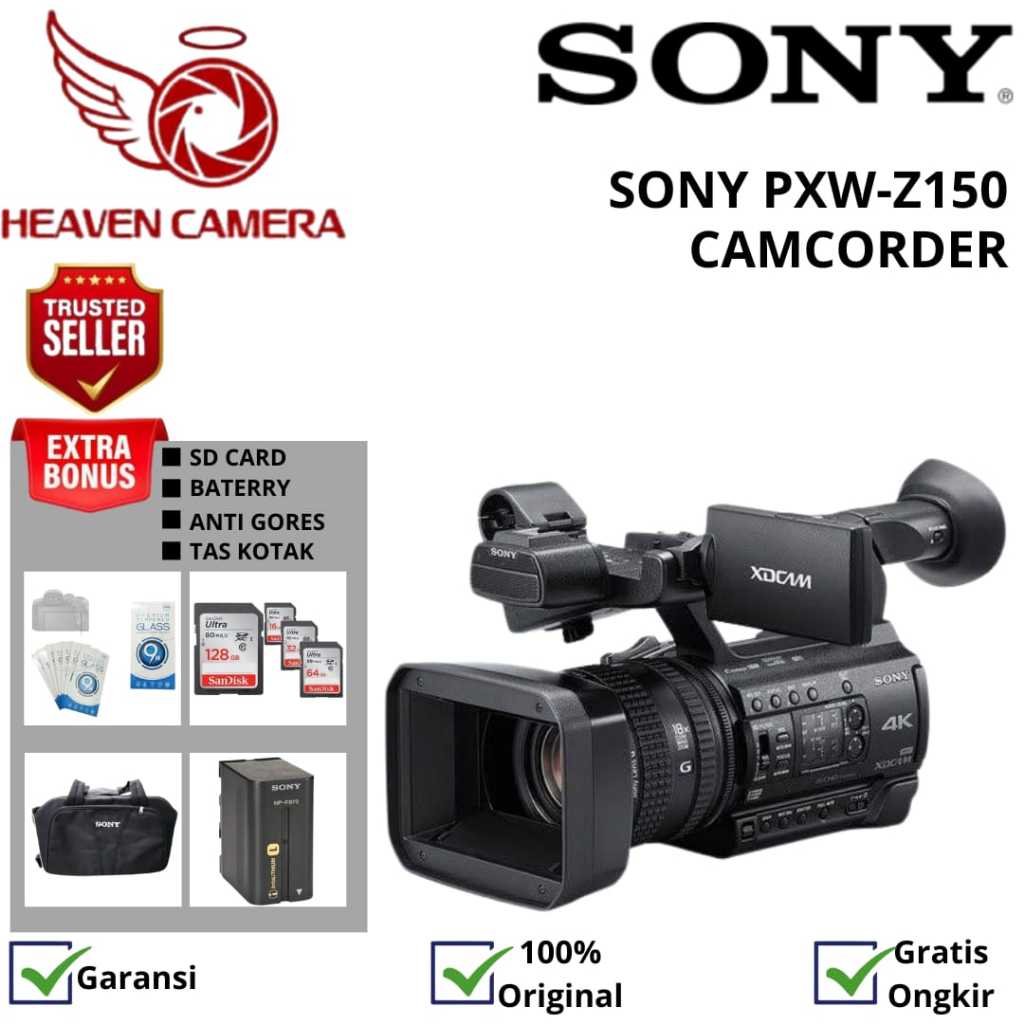 SONY PXW-Z150 4K XDCAM CAMCORDER / CAMCORDER SONY PXW-Z150 4K / SONY PXW Z150
