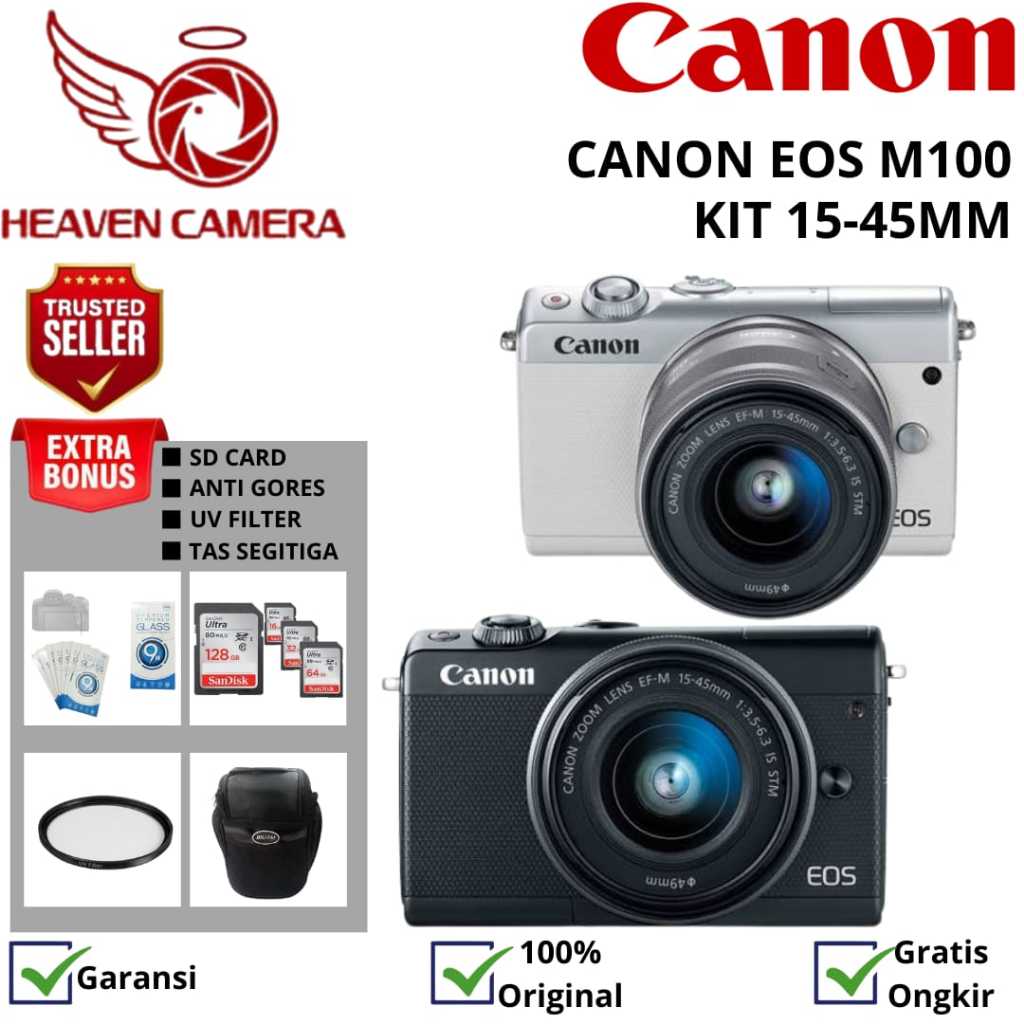 CANON EOS M100 KIT 15-45MM / CANON M100 KIT 15-45MM / CANON M100