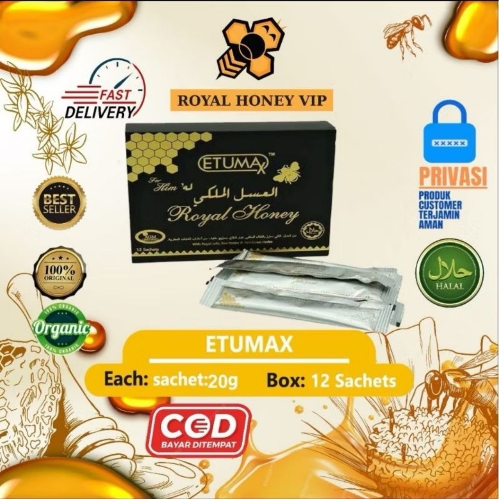 

madu Etx silver one box 12 sachet 20g