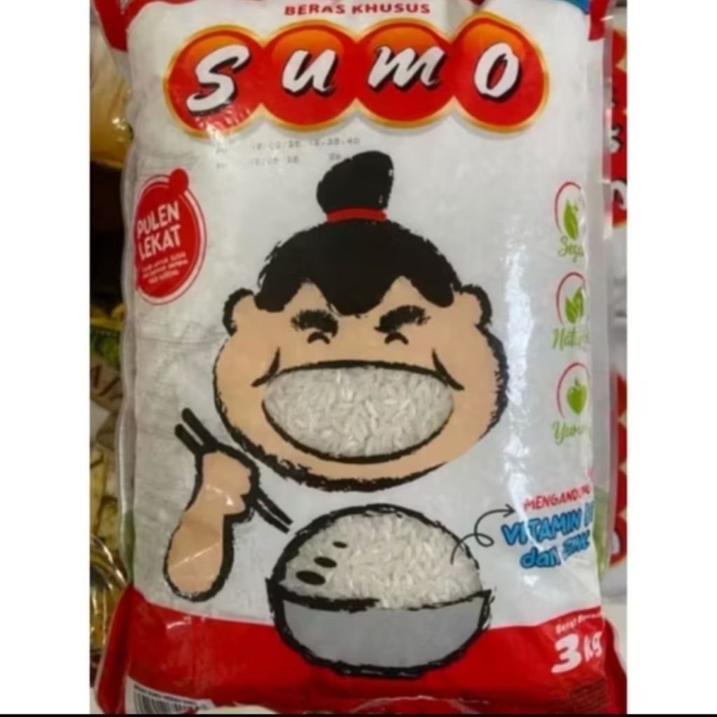

Beras SUMO MERAH 3kg
