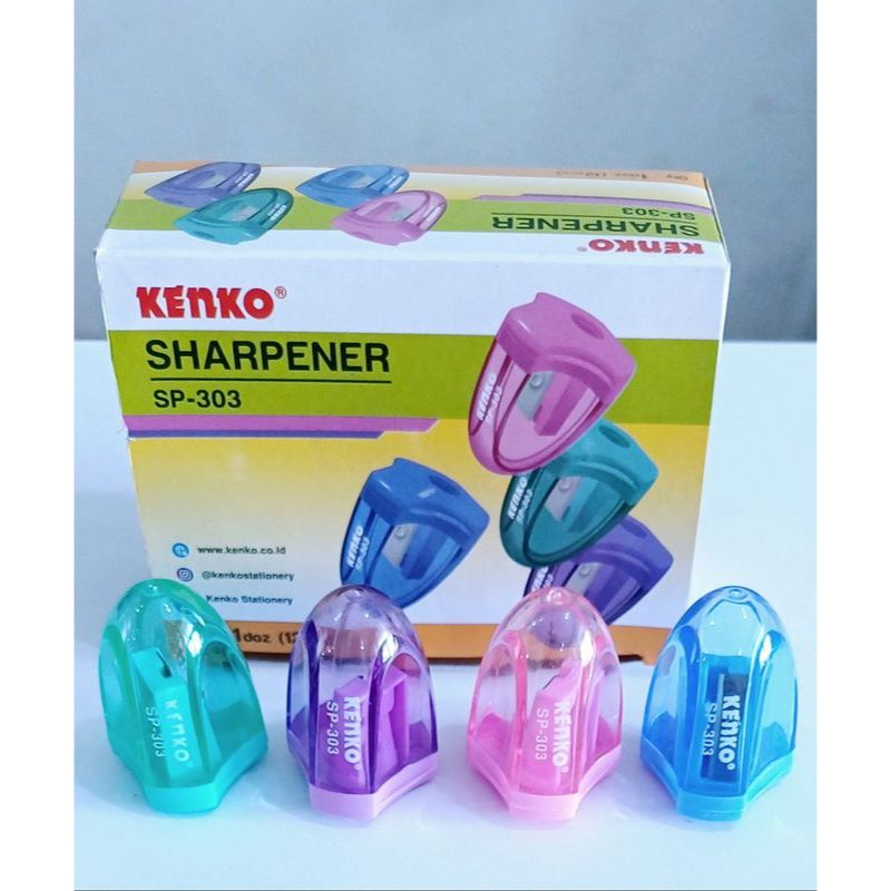 

[50GR] RAUTAN PENSIL KENKO SP-303 DENGAN TABUNG / KENKO SP-303 PENCIL SHARPENER DENGAN PENAMPUNG