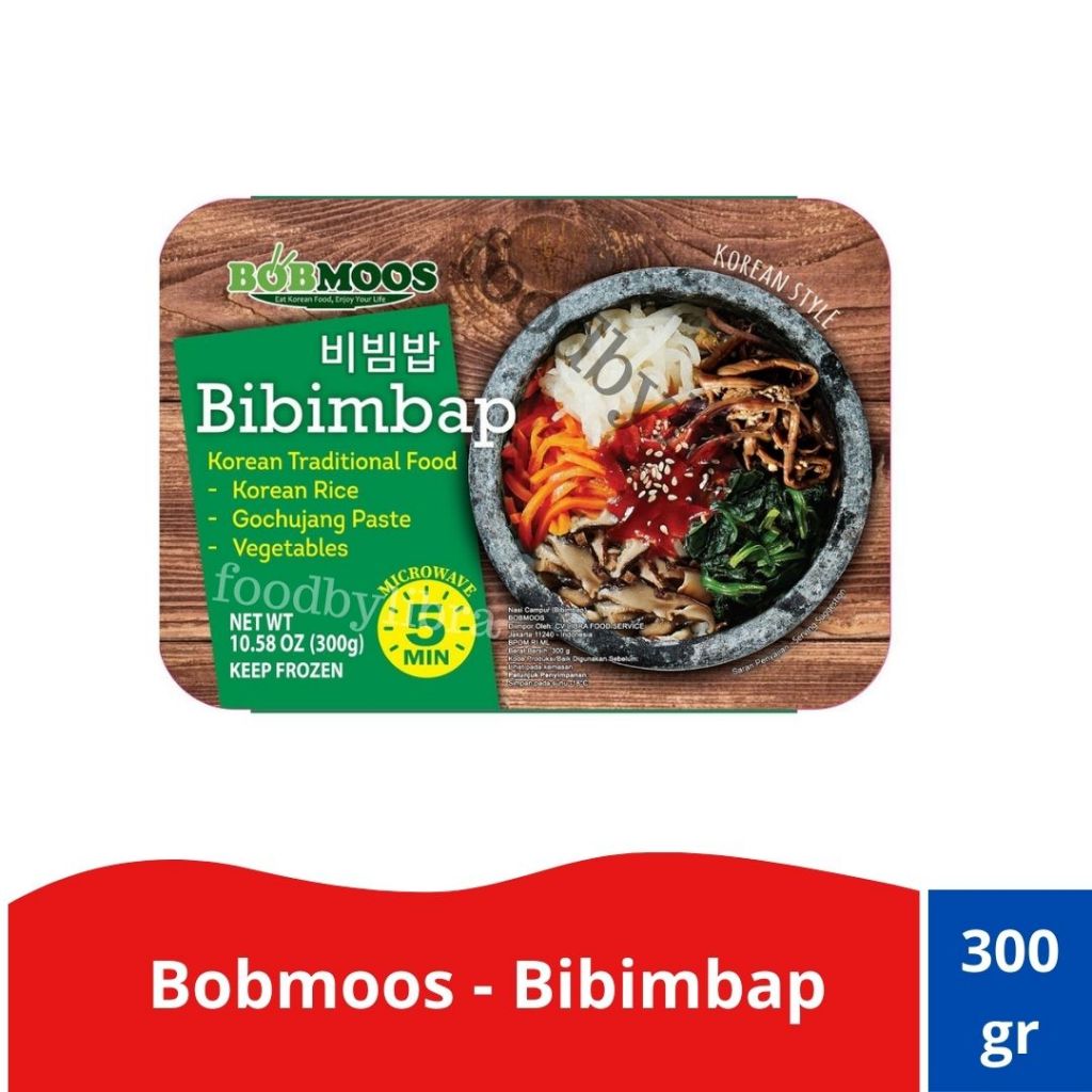 

Bobmoos Bibimbap | Nasi Korea dengan sayuran dan bumbu Gochujang – 300g