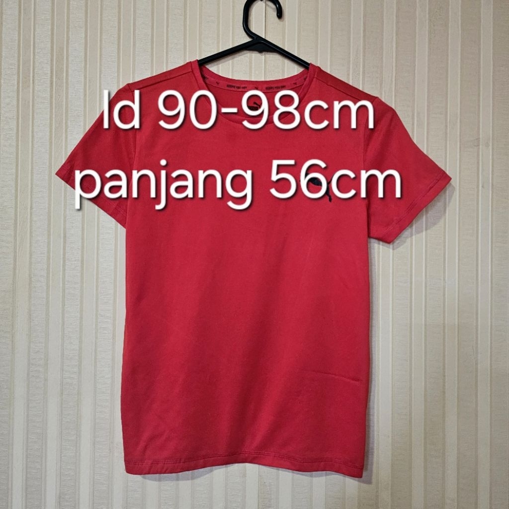 preloved tshirt DryFit orii, likeNEW