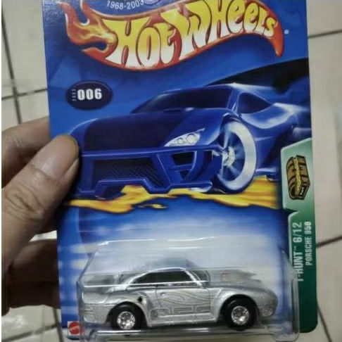 hot wheels Porsche 959 super treasure hunt 2002 ban karet langka sth ths sthunt