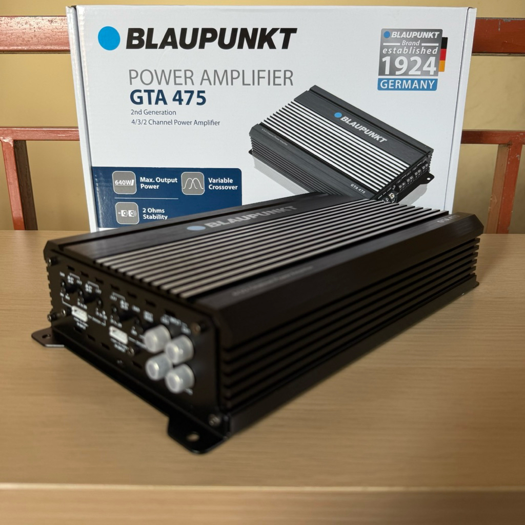 POWER BLAUPUNKT GTA 475 AMPLIFIER 4 CHANNEL BLAUPUNKT ORIGINAL