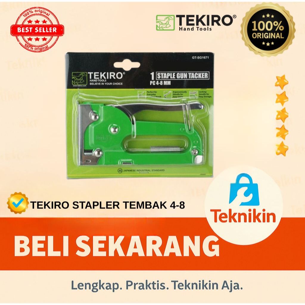 

TEKIRO STAPLES 4 - 8 MM STAPLER GUN JOK