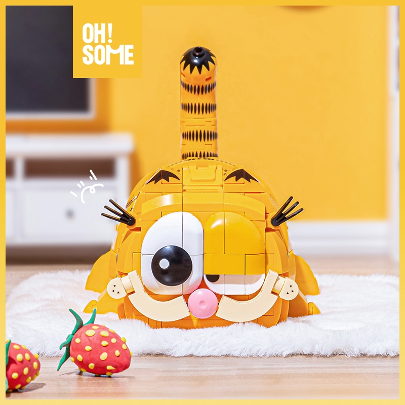 OHSOME PLEYERID Garfield Pen Holder - Mainan Kreatif Garfield Tempat Alat Tulis Pulpen