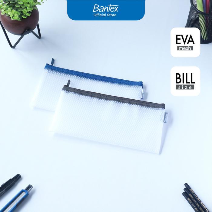 

Bantex Zip Bag Pouch Jaring Ukuran Bill / Cheque Bahan EVA Ritsleting BF2100