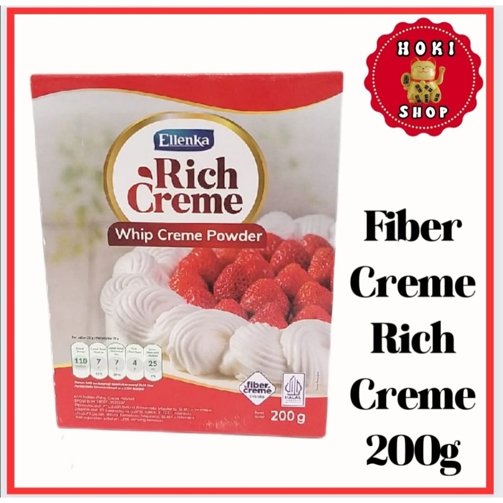 

Ellenka Rich Creme Whip Creme Powder 200gr / Rich Creme 200gr / Whipping Creme Ellenka / Whip Crime