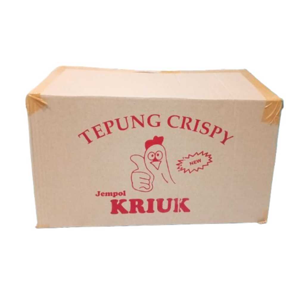 

Tepung Kriuk Super Kriuk 1 DUS ISI 10 PAK (1 Pak isi 10 bungkus kemasan 120gram)