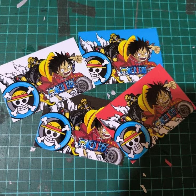 

stiker one piece viral murah