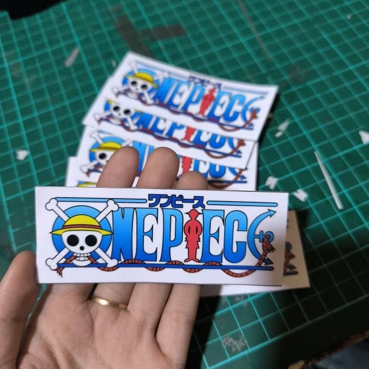 

stiker one piece viral murah