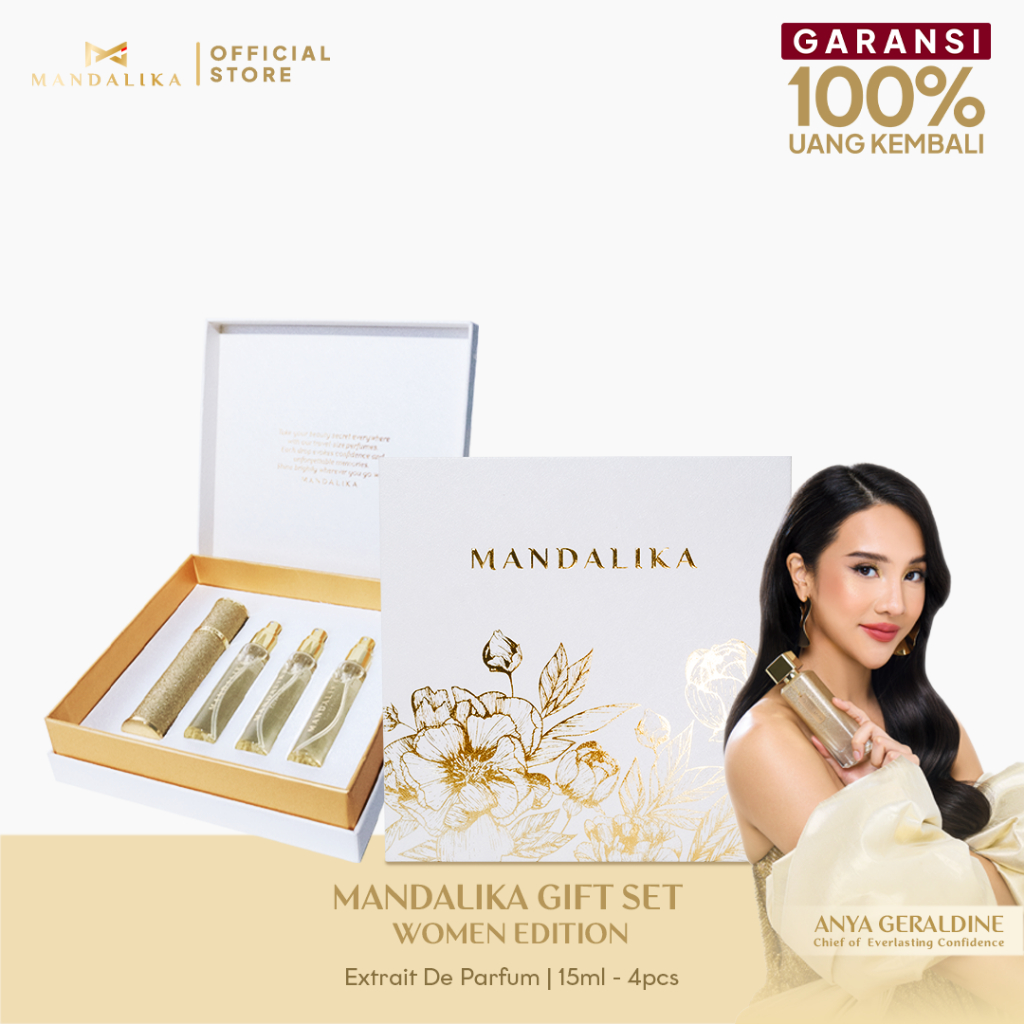Mandalika Gift Set Women Edition - 4 parfum 15ml