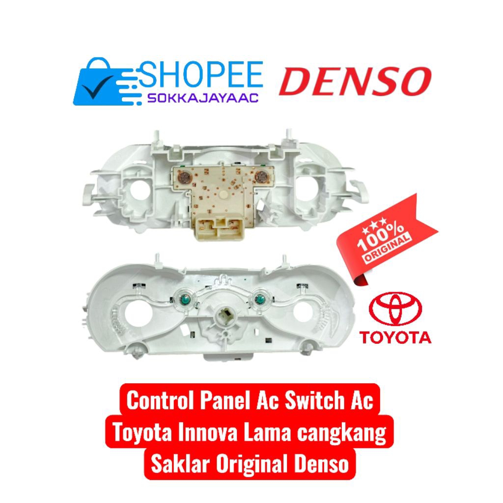 Control Panel Ac Switch Ac Toyota Innova Lama Cangkang Saklar Panel Ac Original Denso