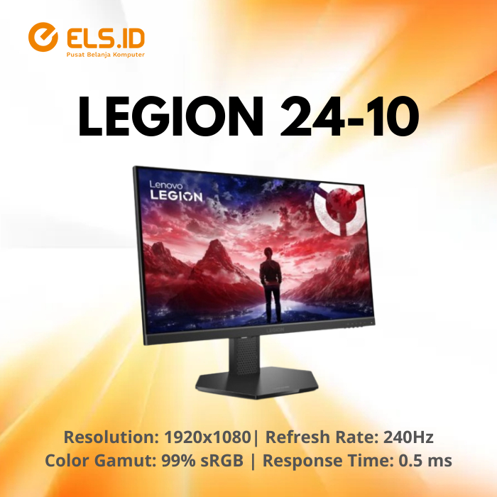 Monitor Gaming Lenovo Legion 24-10 24" Full HD IPS 240Hz