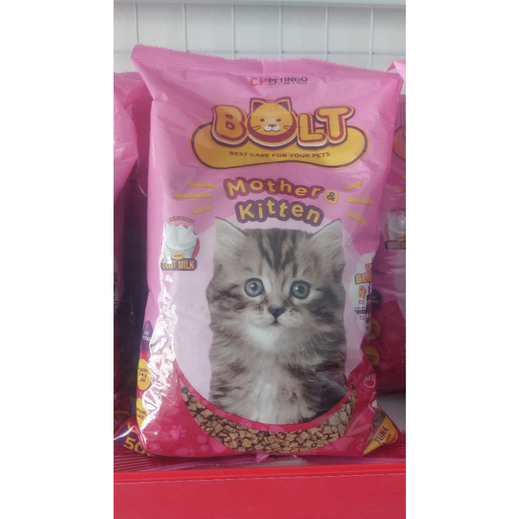 Bolt Mother & Kitten Dry Food 500g Nutritious
