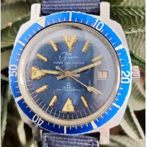 jam vintage diver BURGANA