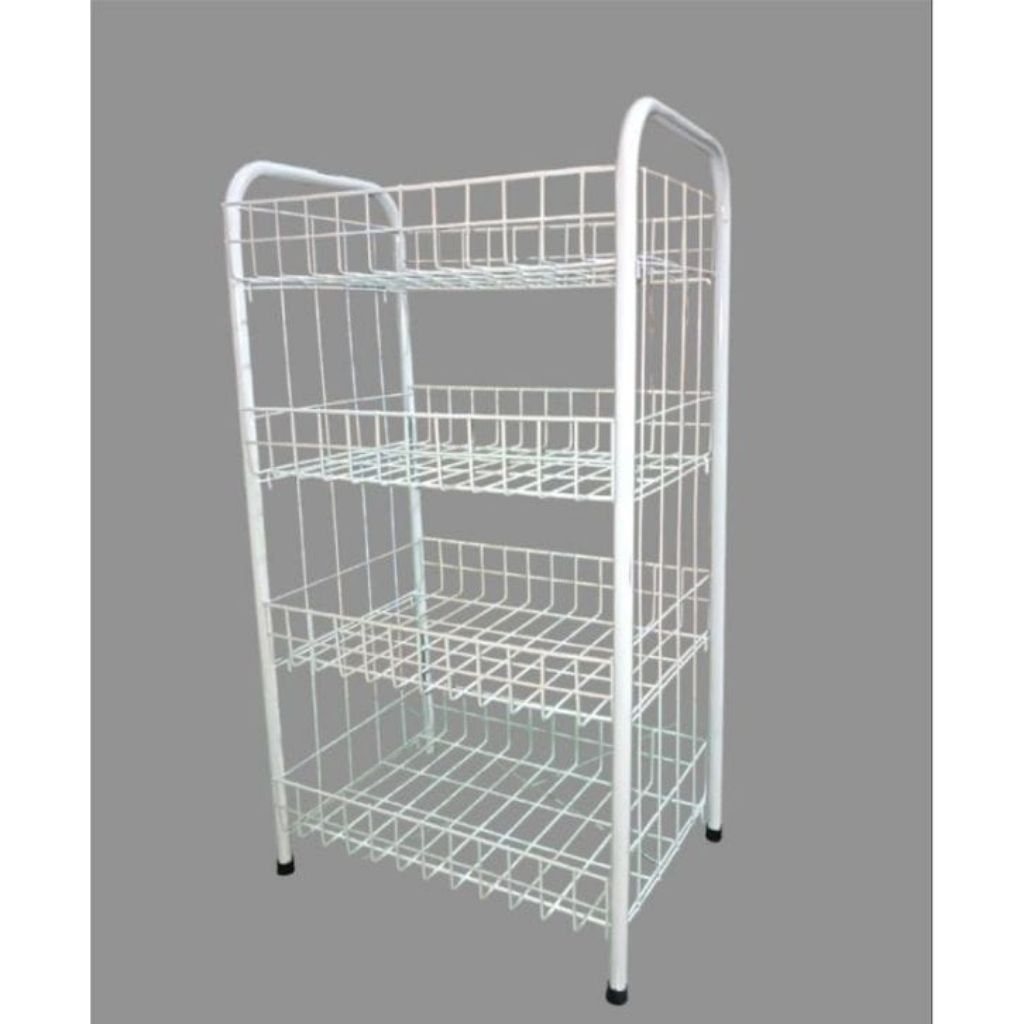 RAK SERBAGUNA 4SUSUN/ RAK CHIKI 4SUSUN/ RAK BESI 4SUSUN