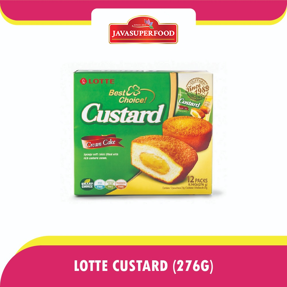 

Lotte Custard 276g