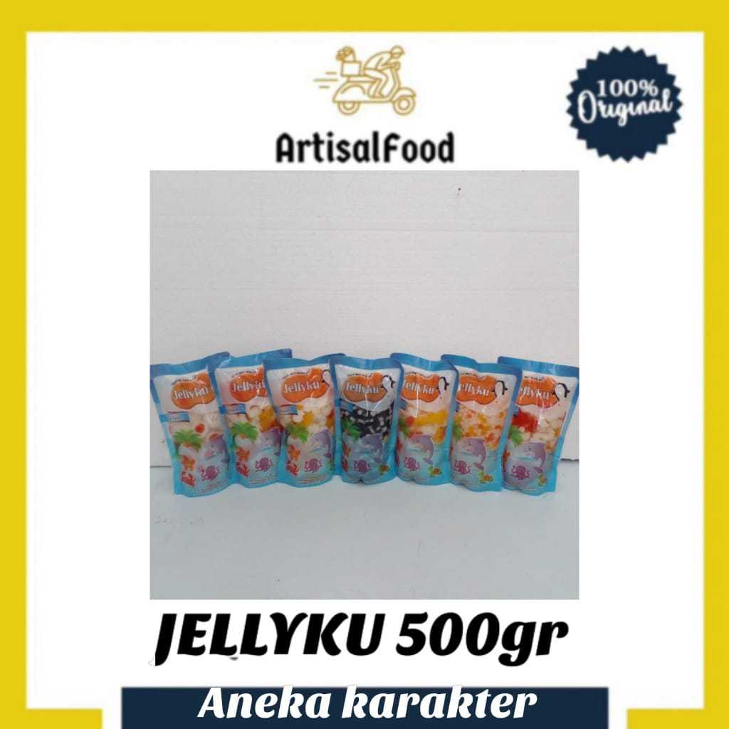 

Jelly Mutiara JELLYKU Pelangi 500gr rasa tawar