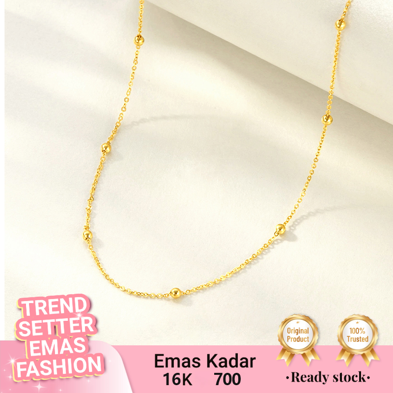 Kalung Emas Wanita Gold 16K Emas Murni - Seri Andromeda