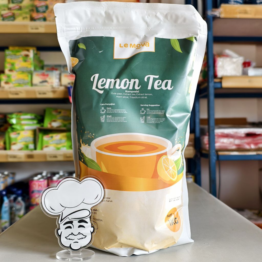 

Le Mova Lemon Tea Powder Drink 1Kg / Powder Drink Teh Lemon 1Kg / Bubuk Minuman Lemon Tea 1Kg