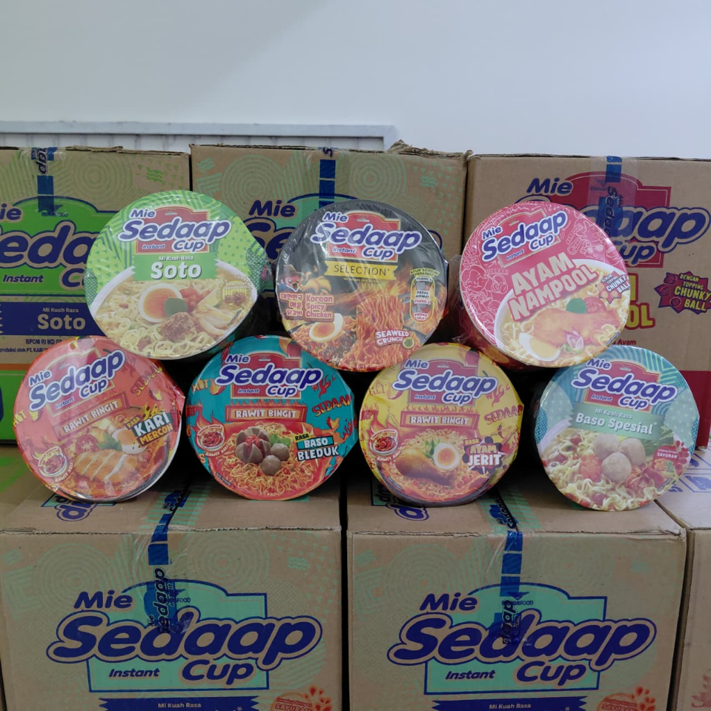 

Mie Instan Sedap Cup 7 Pilihan Rasa