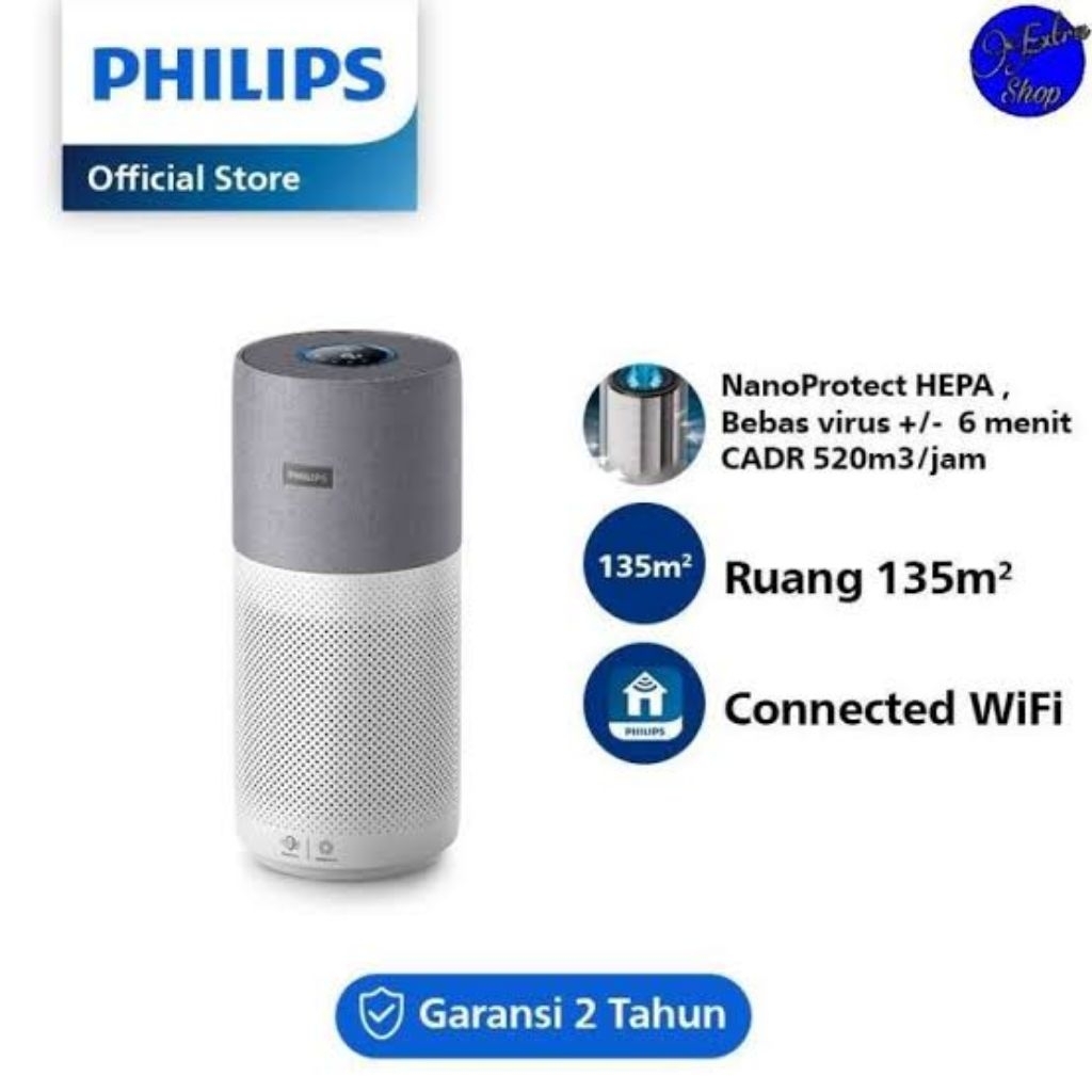 PHILIPS Air Purifier AC3033 Philips Air Purifier 3000i series dan Filter Philips FY1413 Active Carbo