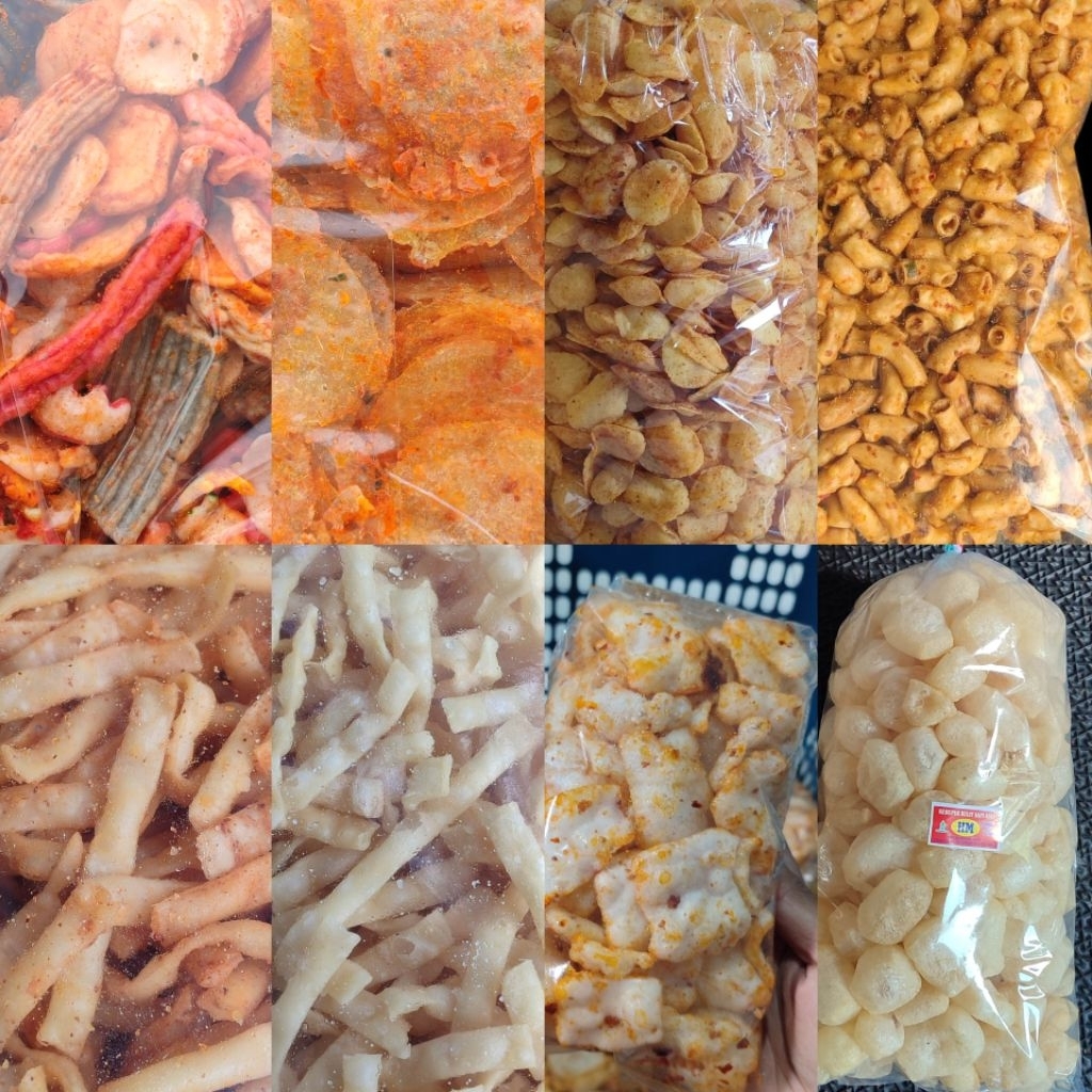 

SNACK SERBA 5000 / ASIN,PEDAS,MANIS, DAN ANEKA KACANG