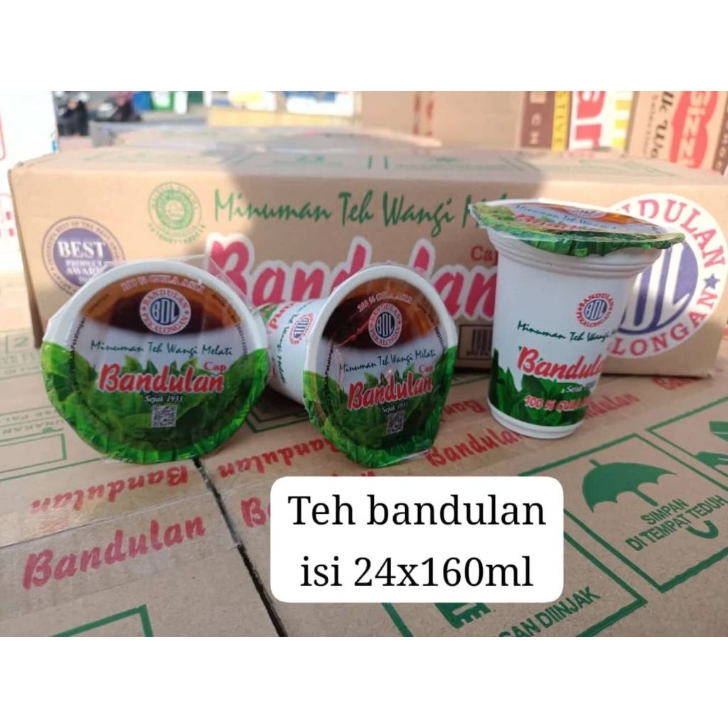 teh bandulan 1 dus / teh melati bandulan 24 cup