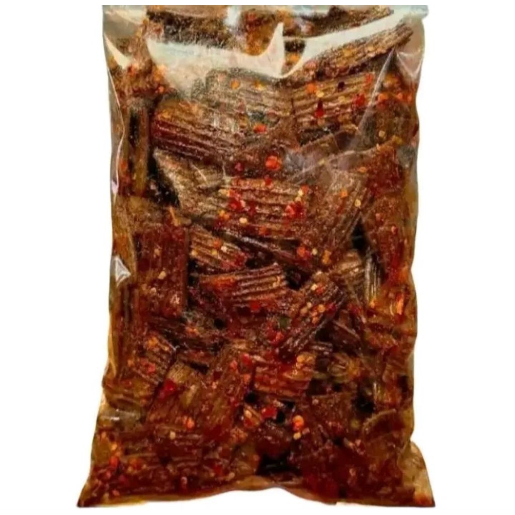 

Kerupuk Jengkol Pedas Daun Jeruk Renyah