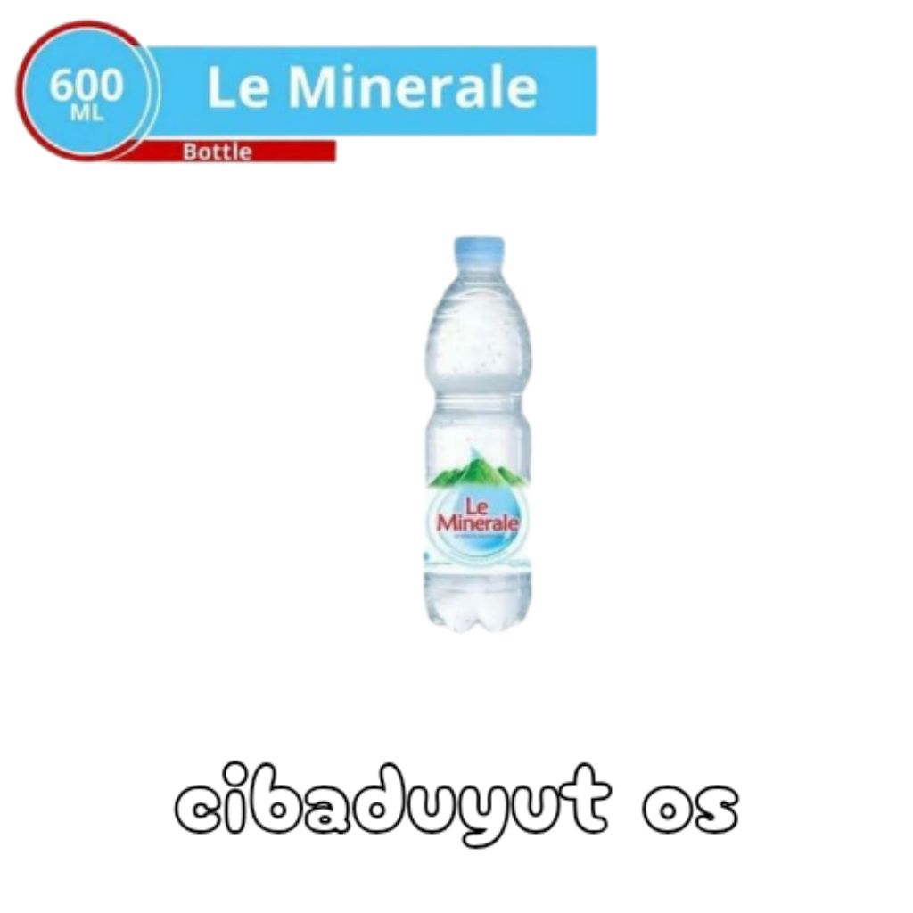 

Le Minerale 600 ml Air minum